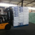 Mehāniskais rūpniecības dakšas pacēlāja stiprinājuma hidrauliskās kravas stabilizators